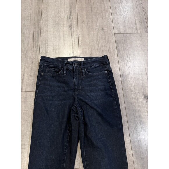 Athleta Sculptek Skinny Jeans Overdye Wash Blue High Rise Women's Size 0 - Picture 3 of 6